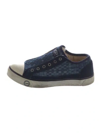 Pre-owned Ugg Denim Sneakers In Blue