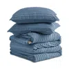 Ugg Devon Comforter Set, Full Queen In Blue