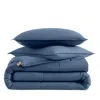 Ugg Devon Comforter Set, Full Queen In Blue
