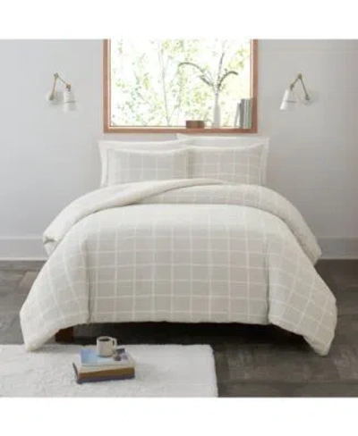 Ugg Devon Grid Comforter Sets In White