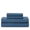 Ugg Devon Microfiber Sheet Set, Full In Pacific Blue
