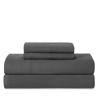 Ugg Devon Microfiber Sheet Set, Twin In Gray
