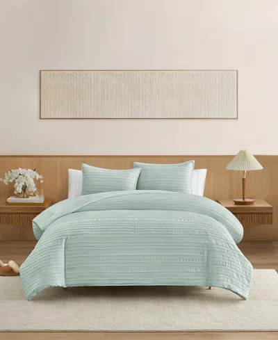 Ugg Devon Textured 3-pc. Comforter Set, Full/queen In Gray