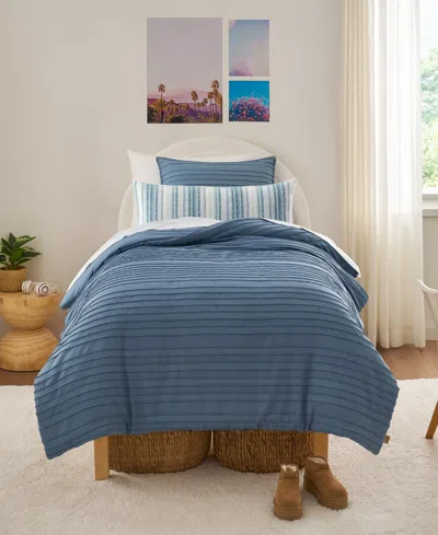 Ugg Devon Textured 3-pc. Comforter Set, Full/queen