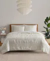 Ugg Devon Tide Ruched 3-pc. Comforter Set, Full/queen In Neutral