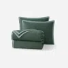 Ugg Devon ®braid Quilt Set F/q Polyester Bedding In Arugula In Green