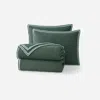 Ugg Devon ®braid Quilt Set King Polyester Bedding In Arugula In Green