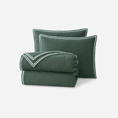 Ugg Devon ®braid Quilt Set T/txl Polyester Bedding In Arugula