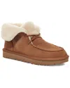 Ugg Diara Suede Lace-up Booties W/ Shearling Cuff