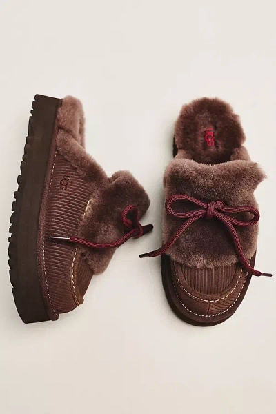 Ugg Diquette Heritage Slippers In Brown