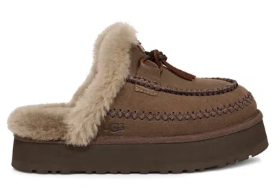 Pre-owned Ugg Disquette Alpine Slipper (women's) Sneakers In Hickory
