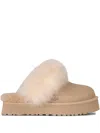 Ugg Disquette Chalet Platform Mule In Neutral