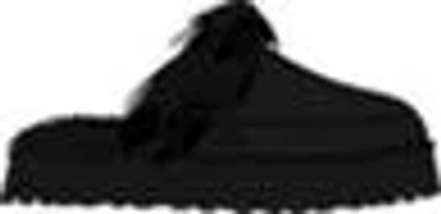 Ugg Disquette Chalet Suede Mules In Black