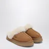 Ugg Disquette Sheepskin And Suede Comfort Slide
