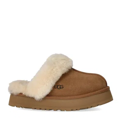 Ugg Disquette Chestnut Slipper In Brown