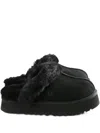 Ugg Disquette Fur-trim Slipper In Multi