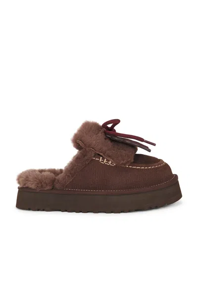 Ugg Disquette Heritage Slipper In Burnt Cedar