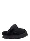 Ugg Disquette Sheepskin Platform Slippers