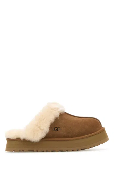Ugg Disquette Slipper In Brown