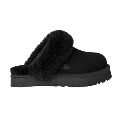 Pre-owned Ugg Disquette Slipper Kids 'black' | Kid's Size 3