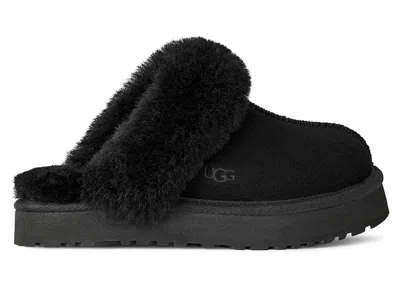 Pre-owned Ugg Disquette Slipper (kids) Sneakers In Black