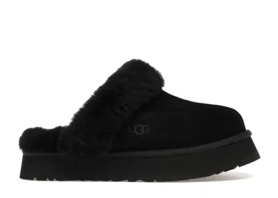 Pre-owned Ugg Disquette Slipper (women's) Sneakers In Black