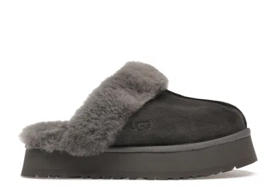 Pre-owned Ugg Disquette Slipper (women's) Sneakers In Charcoal