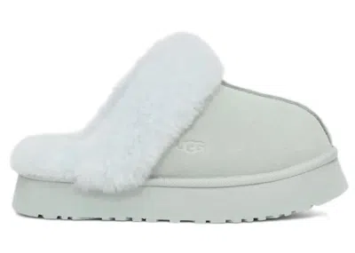 Pre-owned Ugg Disquette Slipper (women's) Sneakers In Goose In Gray