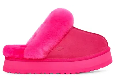 Pre-owned Ugg Disquette Slipper (women's) Sneakers In Taffy Pink