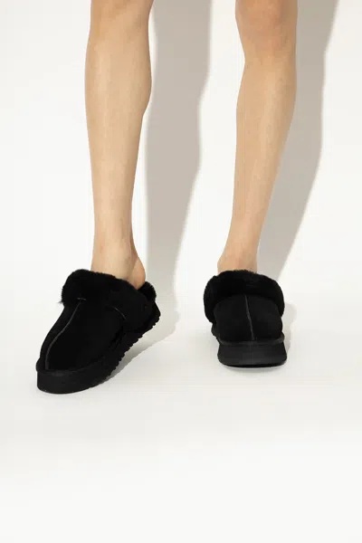 UGG UGG ‘DISQUETTE’ SUEDE SLIDES