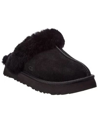 Ugg Disquette Suede Slipper In Animal Print
