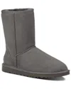 Ugg Classic Ii Genuine Shearling Lined Short Boot In Grey