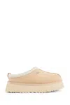 Ugg Embroidered Trim Goatskin Tazz Mules