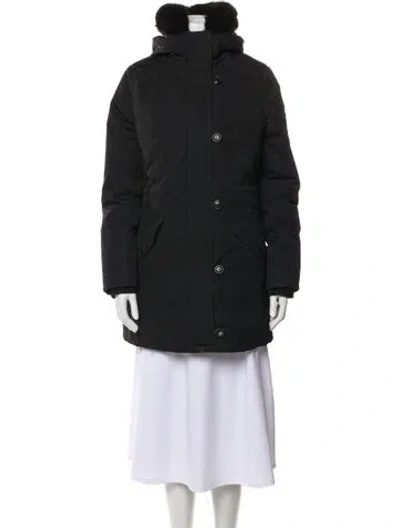 Pre-owned Ugg Down Coat In Black