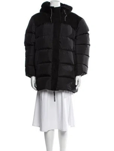 Pre-owned Ugg Down Coat In Black