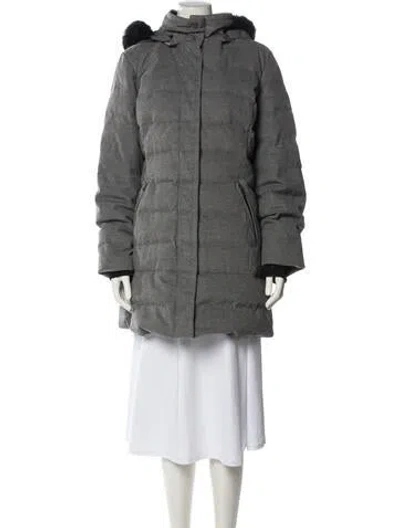 Pre-owned Ugg Down Coat In Gray