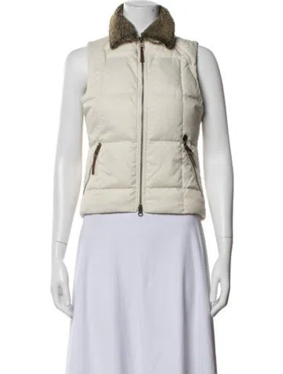 Pre-owned Ugg Down Jacket In Neutrals