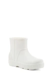 Ugg Drizlita Genuine Shearling Lined Rain Boot In Bright White