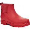 Ugg Women's Droplet Lug-sole Waterproof Rain Boots In Samba Red