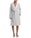 Ugg Duffield Ii Fleece-lined Cotton-jersey Robe In Seal Heather