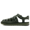 Ugg Dune Fisherman Cowhide Green Sandals