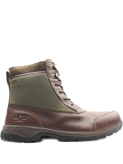 Ugg Eaglin Stout Lace-up Boots In Brown