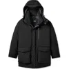 Ugg ® Men's Eamon Down Parka Jacket Polyester In Black In Black