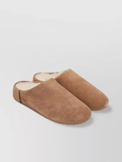 Ugg Elea Chestnut Lace-up Suede Shoes In Brown