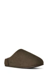 Ugg (r) Elea Croc Embossed Suede Slipper In Dense Smoke
