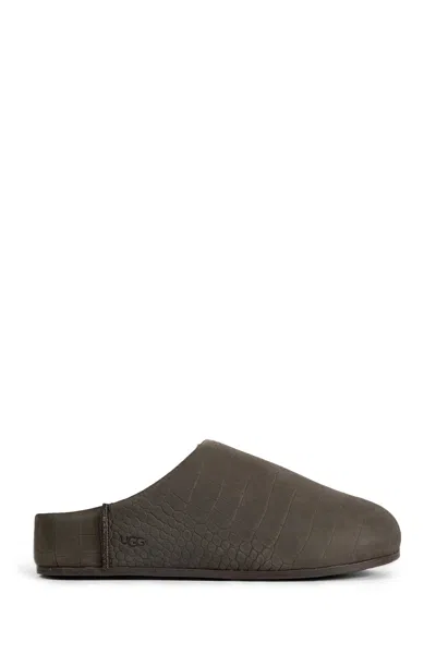 Ugg Elea Embossed Slippers In Green