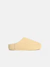 Ugg 'elea Slip-on' Cream Leather Slippers In White