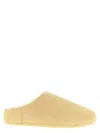 Ugg Elea Slip-on Cream Leather Slippers In Neutral