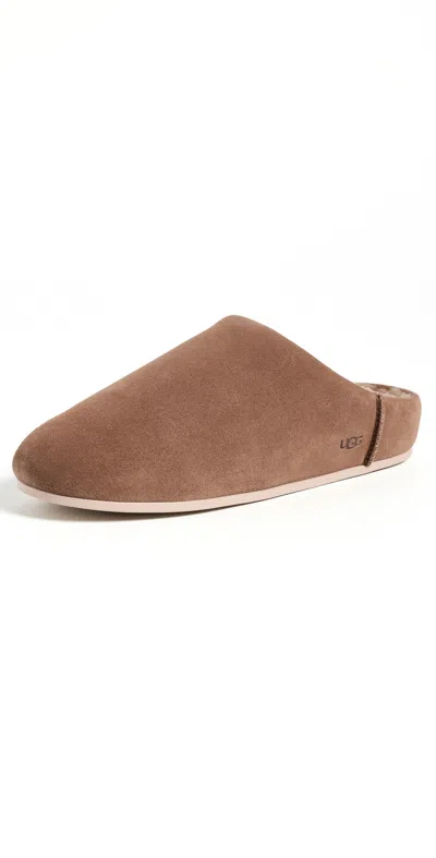 Ugg Elea Slip-ons Light Bronze In Brown