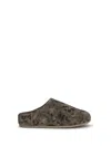 Ugg Elea Leopard-print Shearling Slippers In Brown